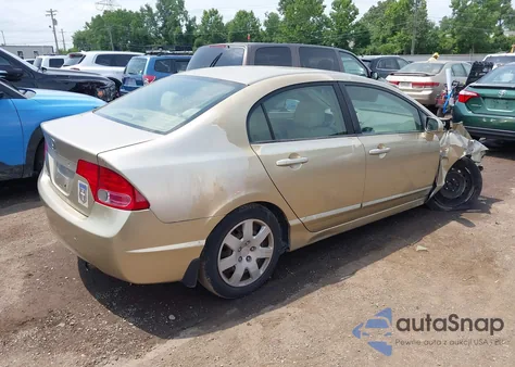 2007 Honda Civic Lx z USA, uszkodzony, nr VIN 1HGFA16537L036226